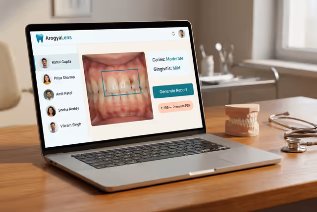 Web Portal — Clinical Dashboard