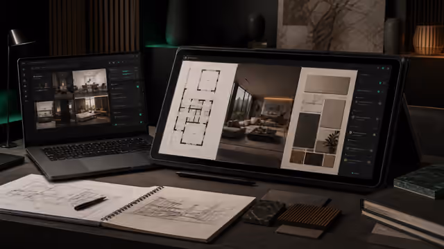 RenderBoard AI - Interior Design Workspace preview
