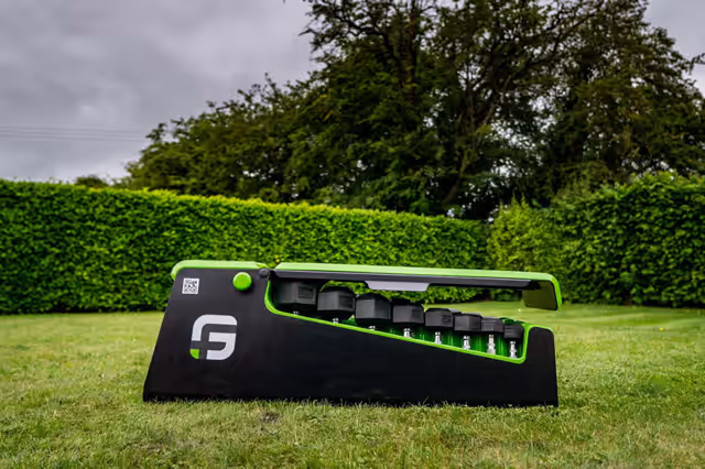Swing Box — Lid Open Flat