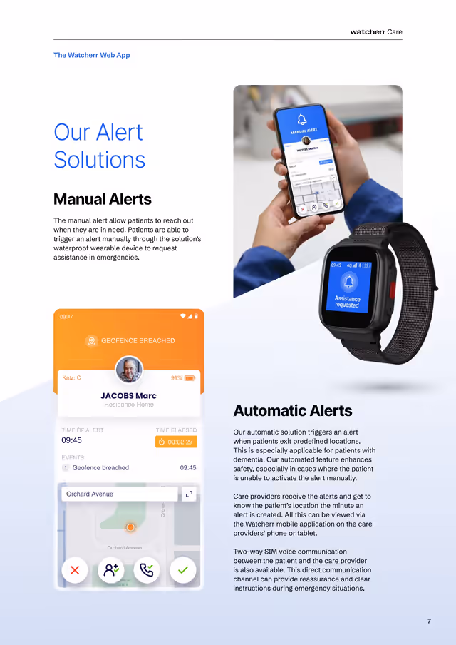 Alert Workflow — Caregiver Notification